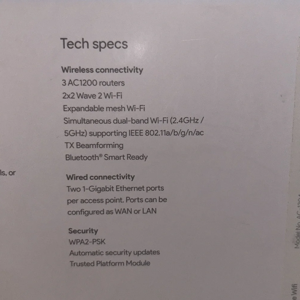 Home Wi-Fi system by Google